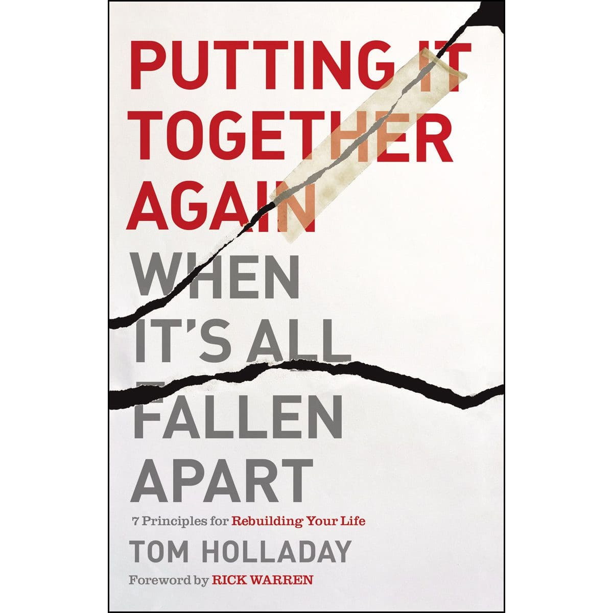 9780310350392_front Putting It Together Again When It's All Fallen Apart (Paperback) - Image 2