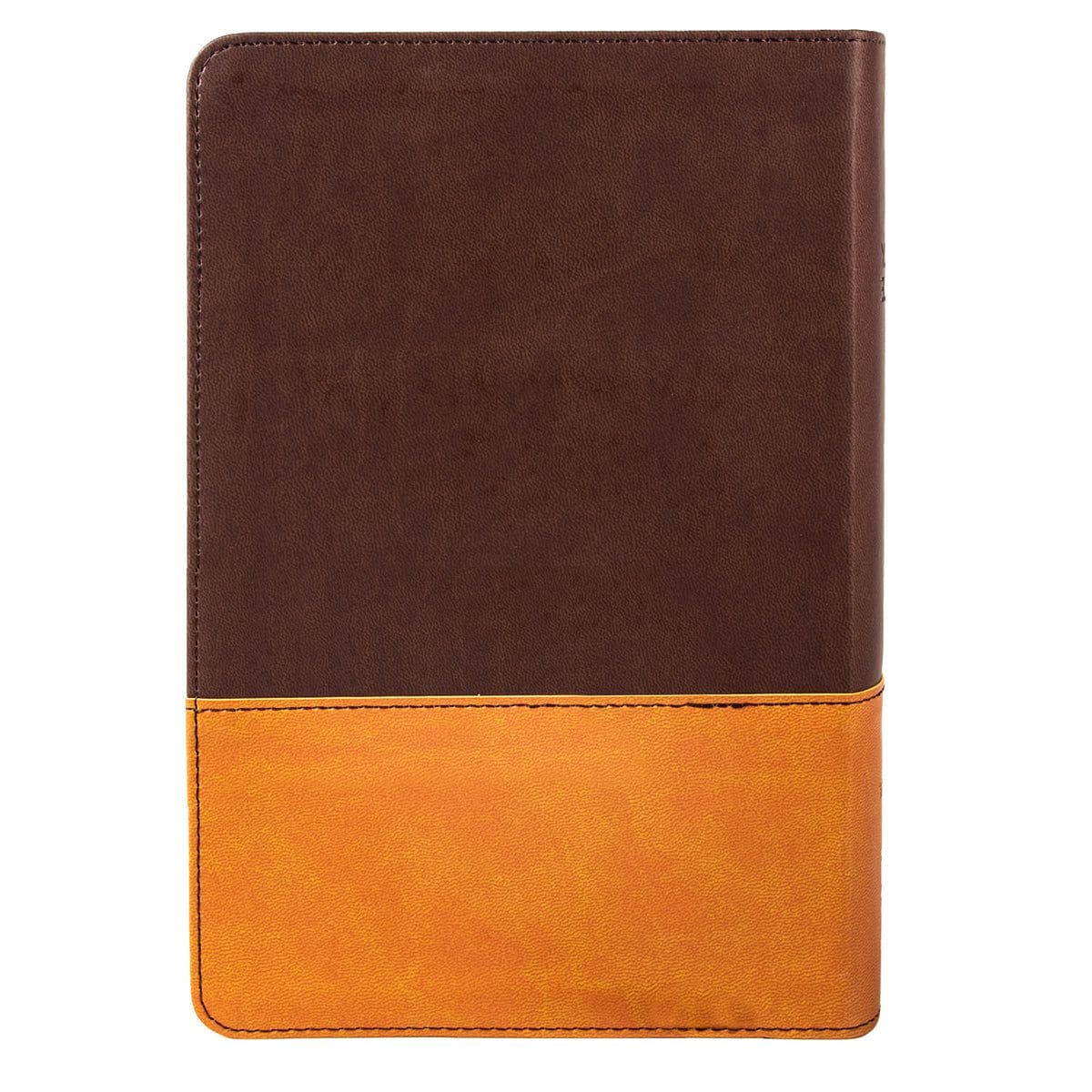 9780310429401_back NIV Chocolate & Amber Two Tone Faux Leather Holy Bible Larger Print - Image 9