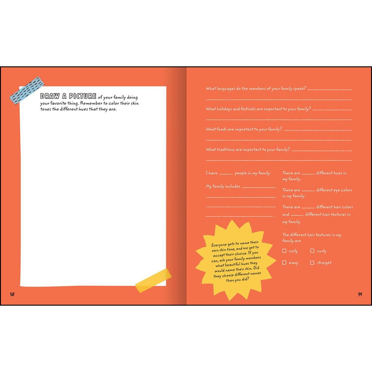 9780593234631_feature4 Hues Of You: An Activity Book For Learning About The Skin You Are In (Paperback) - Image 13