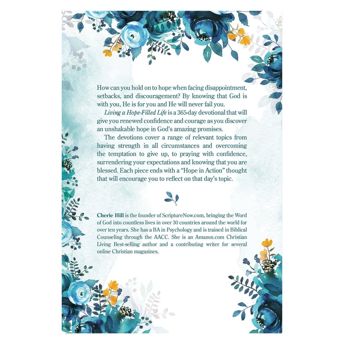 9780638001068_back Living A Hope-Filled Life: A Year-Long Journey Of Experiencing God's Faithfulness PB - Image 5