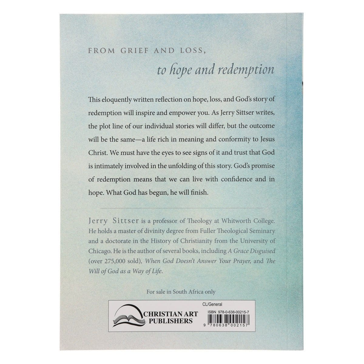 9780638002157_back A Grace Revealed: How God Redeems the Story of Your Life (Paperback) - Image 5