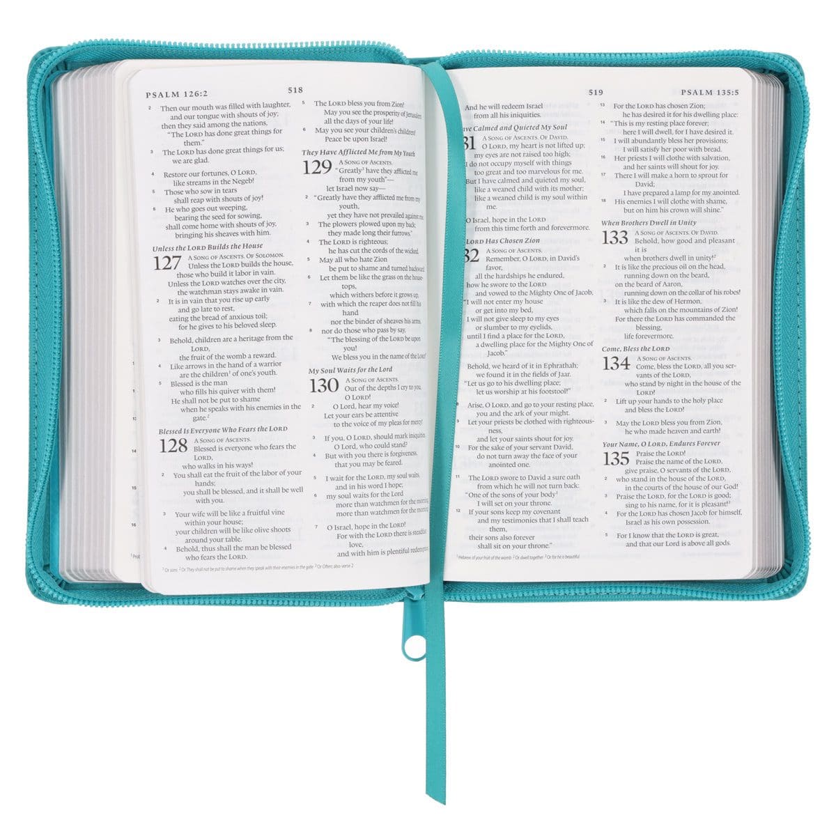 9780638002348_feature4 ESV Teal Faux Leather Compact Bible with Zip - Image 13