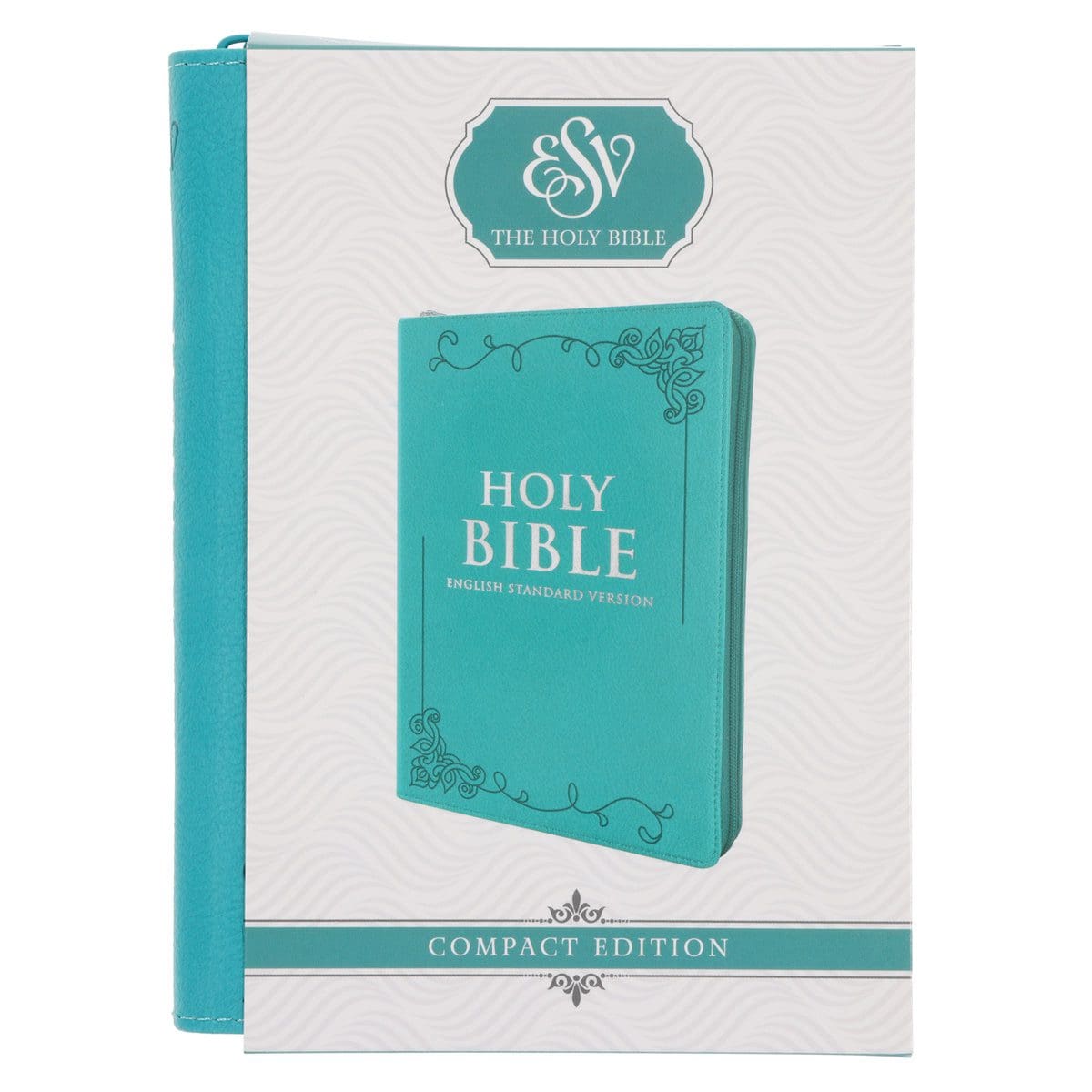 9780638002348_feature5 ESV Teal Faux Leather Compact Bible with Zip - Image 14