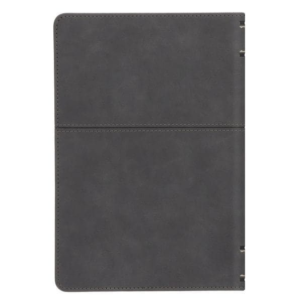 Trust Him Grey Faux Leather Journal - Image 4