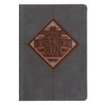 Trust Him Grey Faux Leather Journal - Image 3