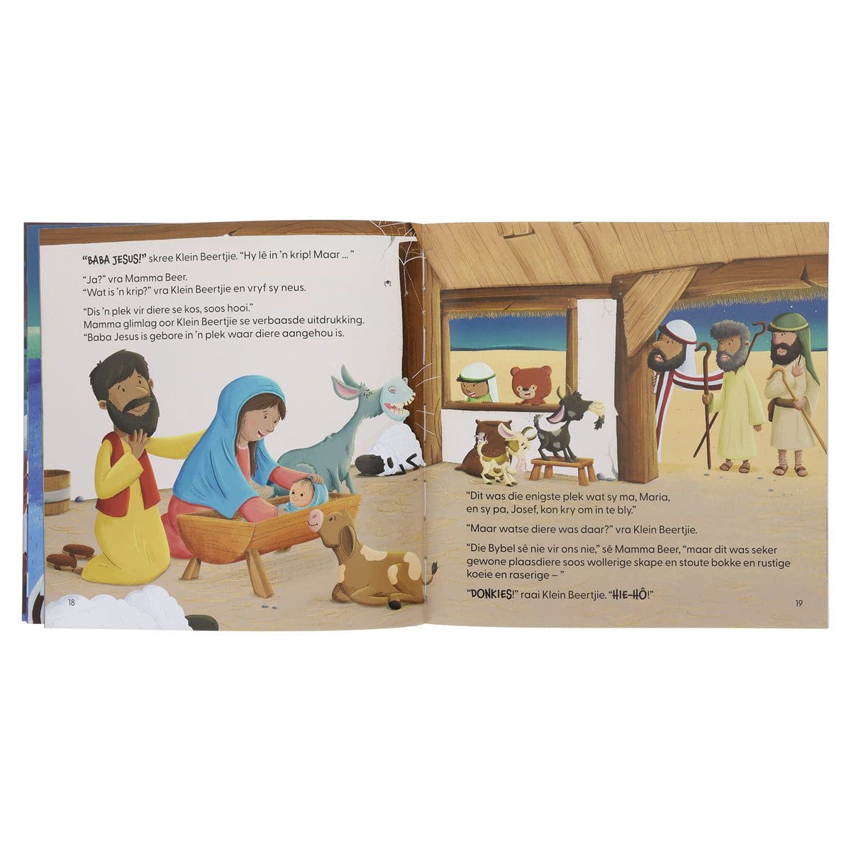 9780638008968_feature3 Klein Beertjie Ontmoet vir Baba Jesus (Sagteband) - Image 11