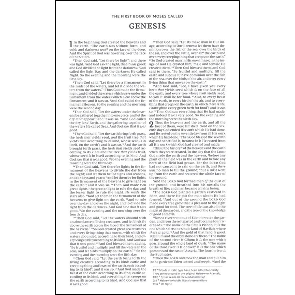 9780718075224_feature2 NKJV Deluxe Gift Bible Red Letter Blue (Comfort Print)(Imitation Leather) - Image 8