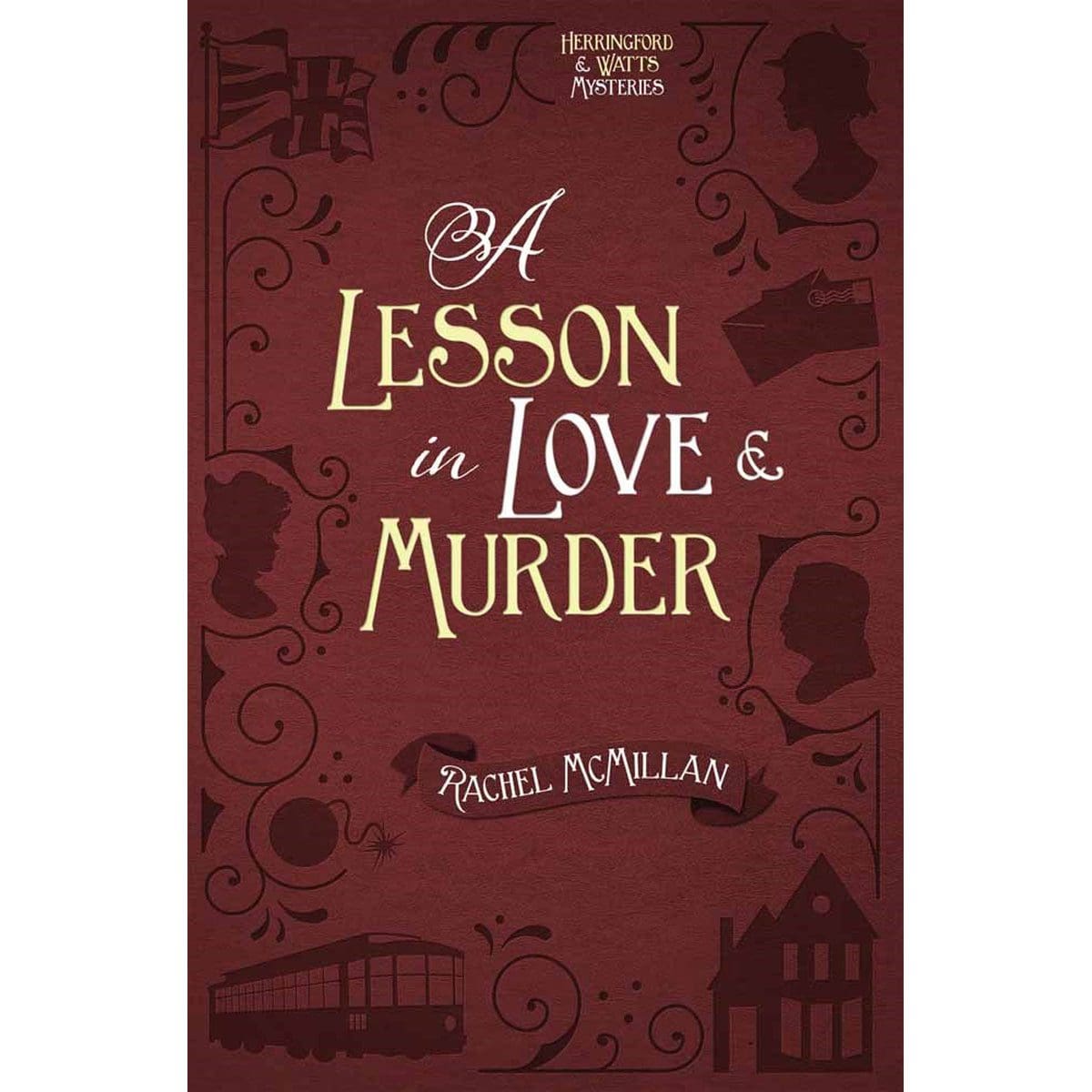 9780736966429_front Lesson In Love And Murder: 2 Herringford And Watts Mysteries (Paperback) - Image 2