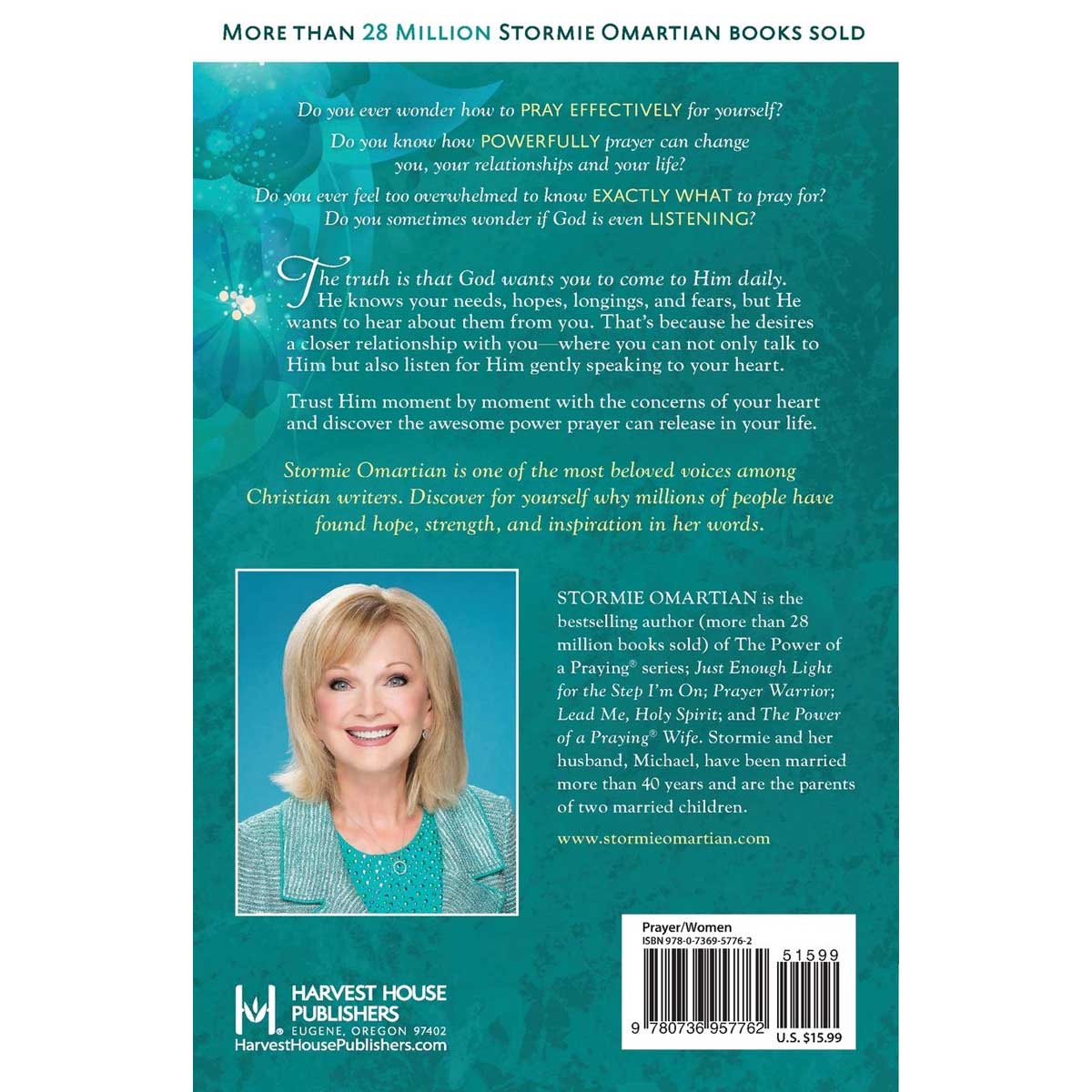 9780736988315_back The Power Of A Praying Woman (Mass Market Paperback) - Image 2