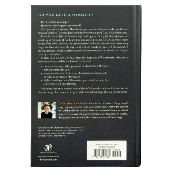Hope In 60 Seconds: Encountering The God Of The Impossible (Hardcover) - Image 7