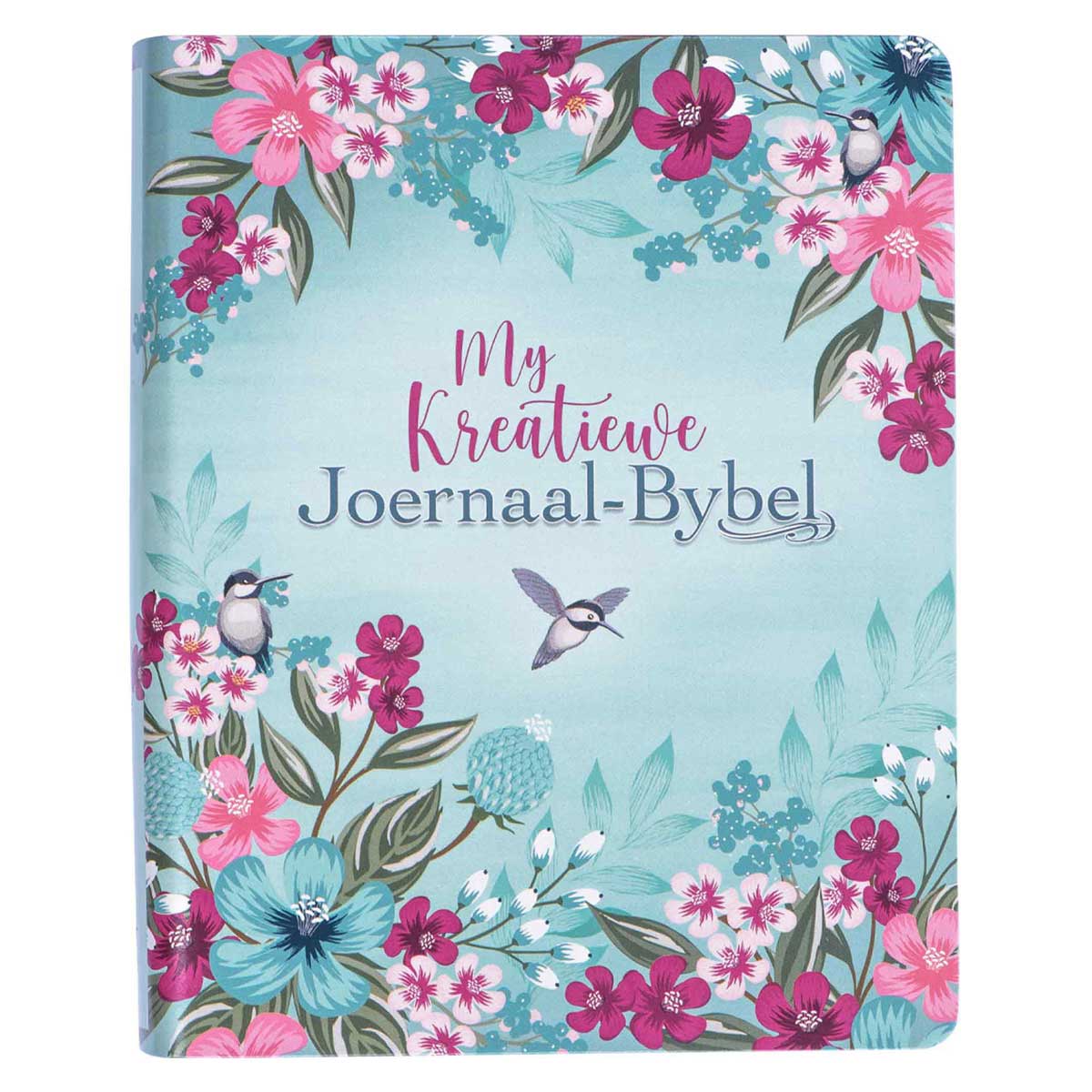 9781431626403_front NLV Turkoois Met Pienk Blomme Kunsleer My Kreatiewe Joernaal-Bybel - Image 7