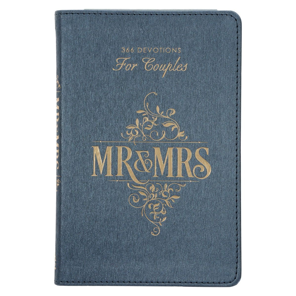 9781432118860_front Mr & Mrs 366  Faux Leather Devotions For Couples - Image 2