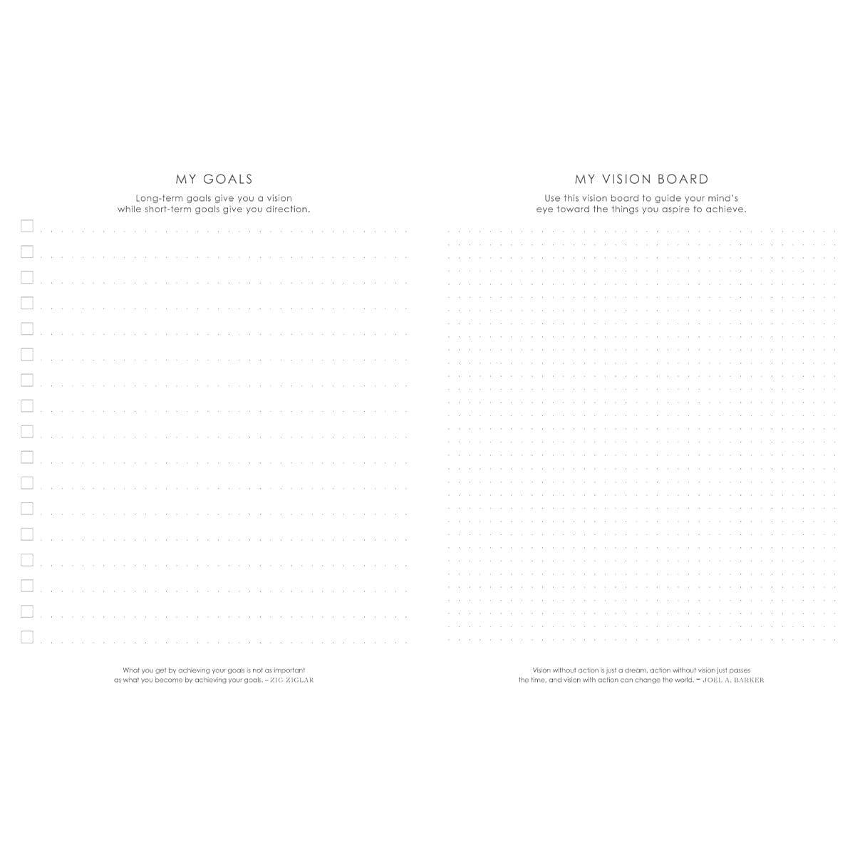 9781432134488_feature1 Baxter Undated Planner A4 Grey (Durable Synthetic Fibre Flexcover) - Image 6