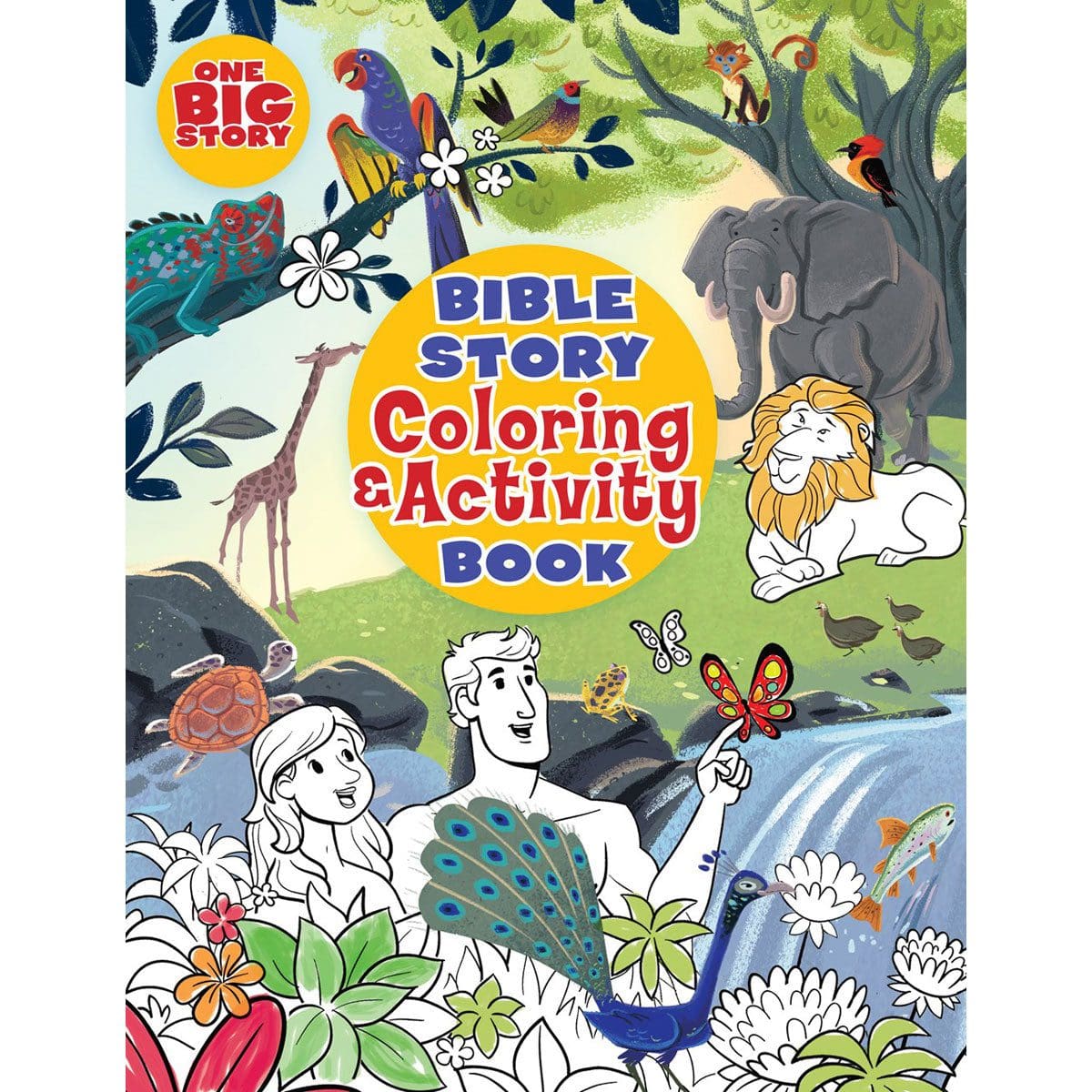9781462745166_front Bible Story Coloring And Activity Book (Paperback) - Image 2