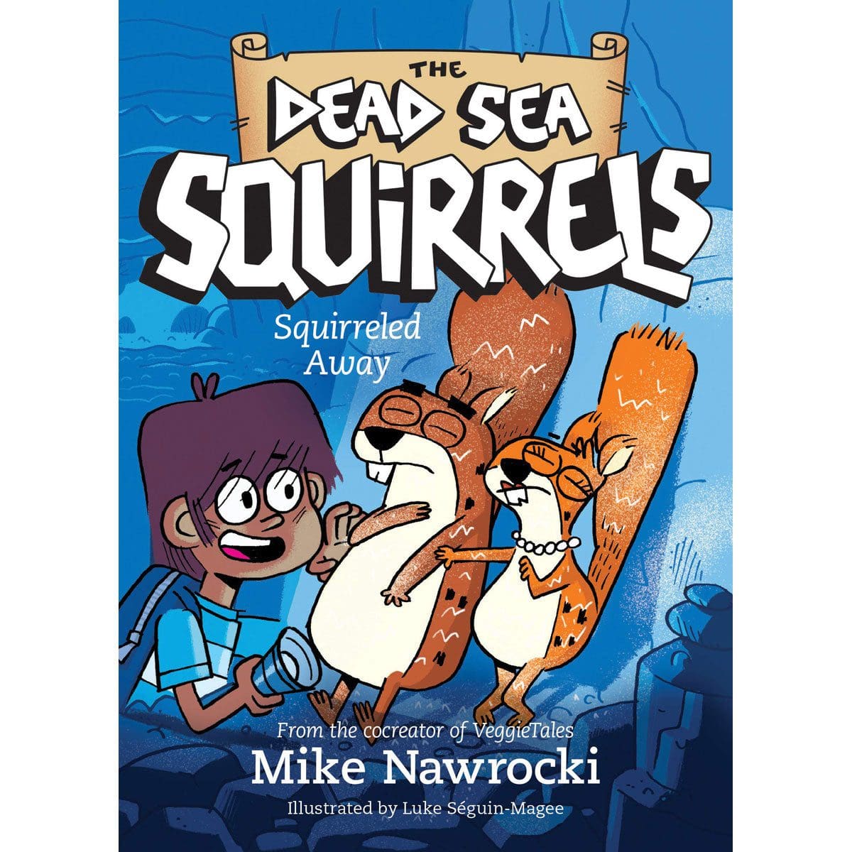 9781496434982_front Squirreled Away - The Dead Sea Squirrels Book 1 (Paperback) - Image 1