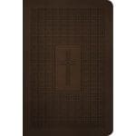 NLT Filament Premium Value Thinline Bible, Dark Brown Cross (Imitation Leather) - Image 5