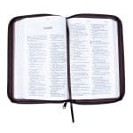 NLT Filament Thinline Reference Bible, Rustic Brown With Zip (Imitation Leather) - Image 5