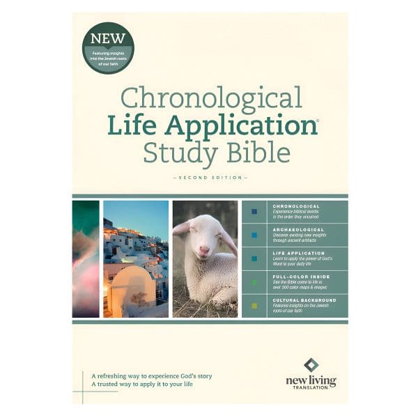 NLT Hardcover Chronological Life Application Study Bible Second Edition - Image 3