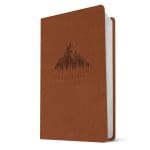 NLT Tan Mountain Imitation Leather Filament Premium Value Thinline Bible Giant Print - Image 2