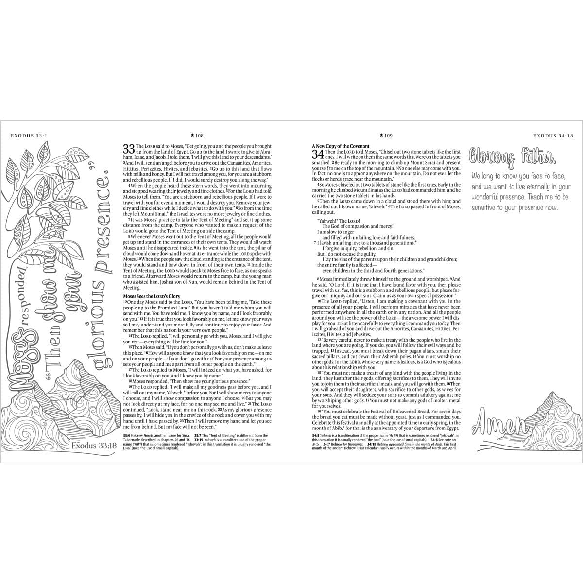 9781496487810_feature3 NLT Purple Faux Leather Flexcover Inspire Prayer Filament-Enabled Edition Bible Giant Print - Image 8