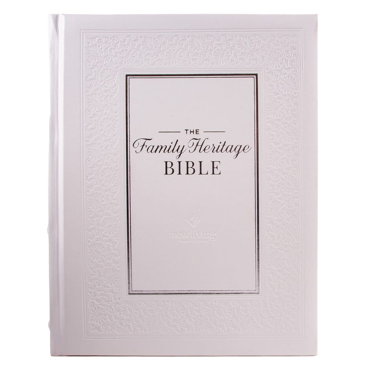 9781639522286_front NLT The Family Heritage Bible White Hardcover - Image 8
