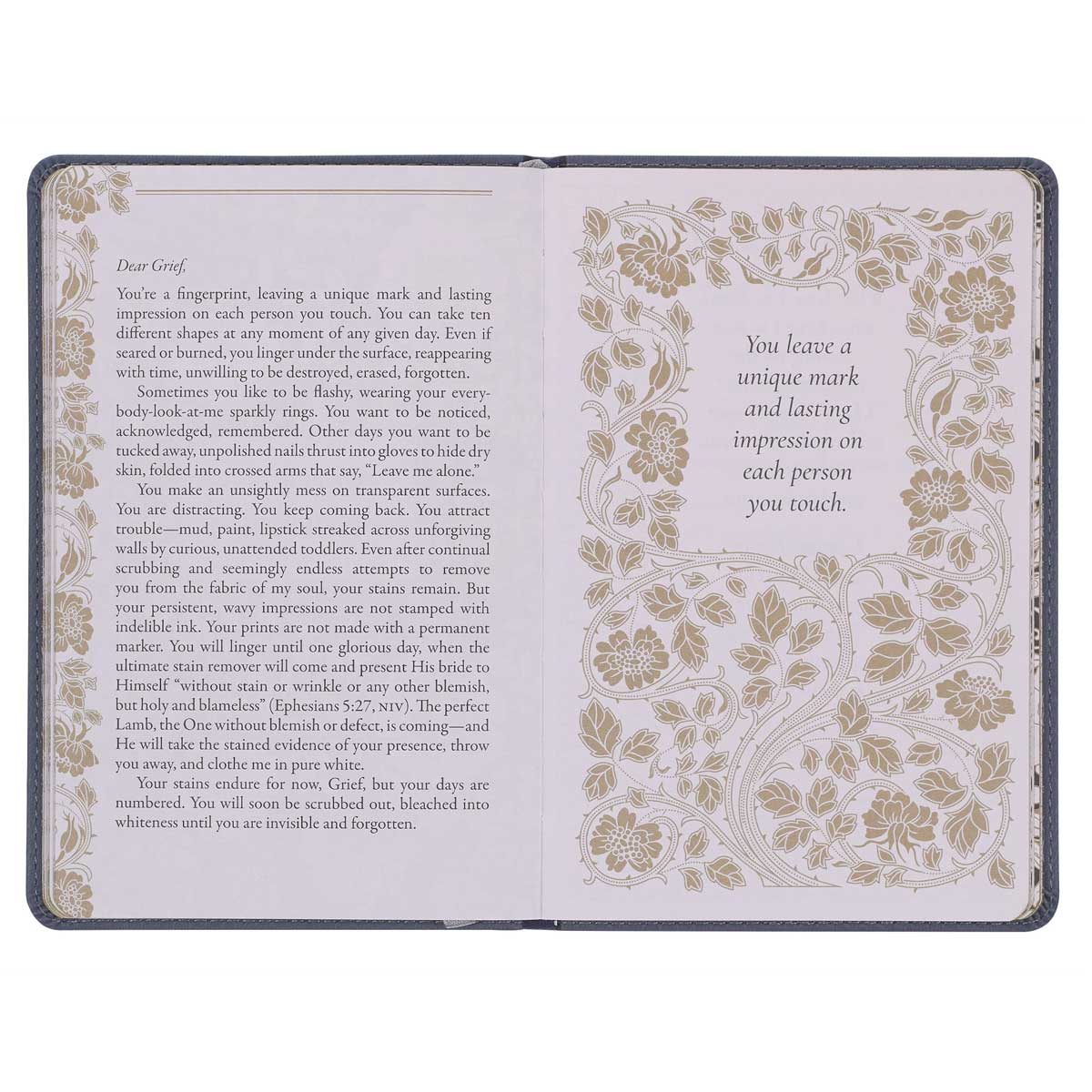 9781639524648_feature3 Letters To Grief: Finding Healing and Comfort In Your Loss (Faux Leather) - Image 11