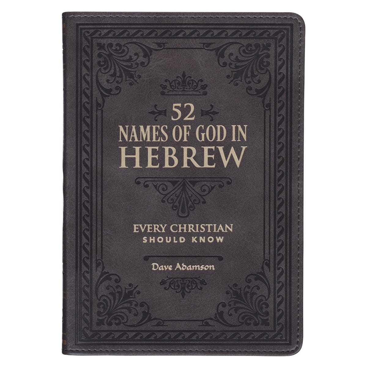 9781639527250_front 52 Hebrew Names of God Every Christian Should Know (Faux Leather) - Image 1