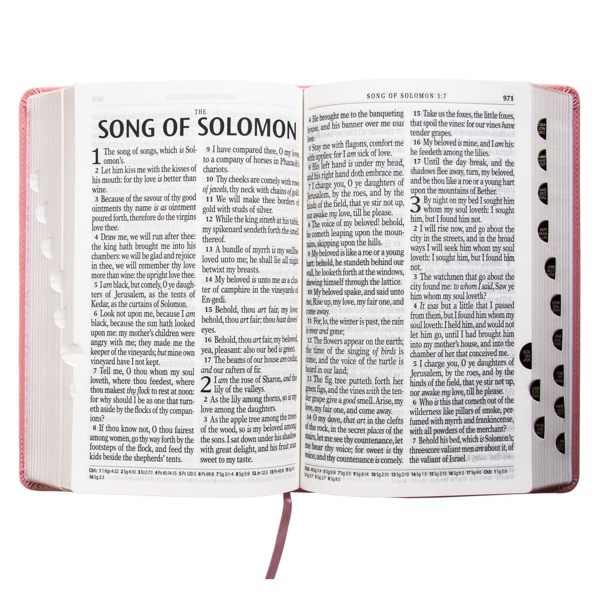 9781642725735_feature5 KJV Pink Faux Leather Bible Giant Print - Image 14