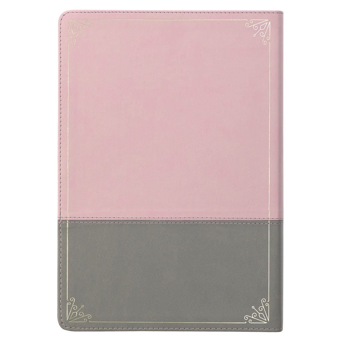 9781642728415_back KJV Pink And Grey Faux Leather Bible Super Giant Print - Image 9