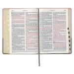 KJV Pink And Grey Faux Leather Bible Super Giant Print - Image 12