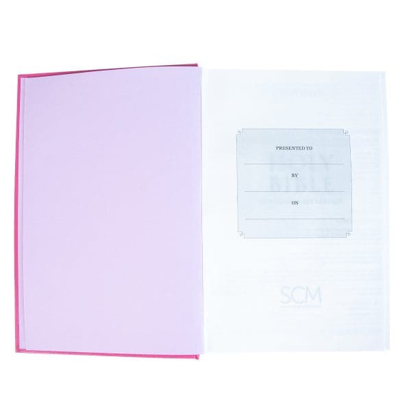 NKJV Pink Hardcover Bible - Image 4