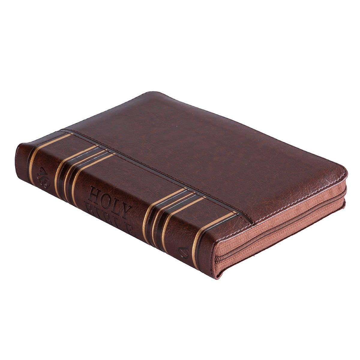 9781776370283_feature2 ESV Dark Brown Faux Leather Compact Bible With Zip - Image 10