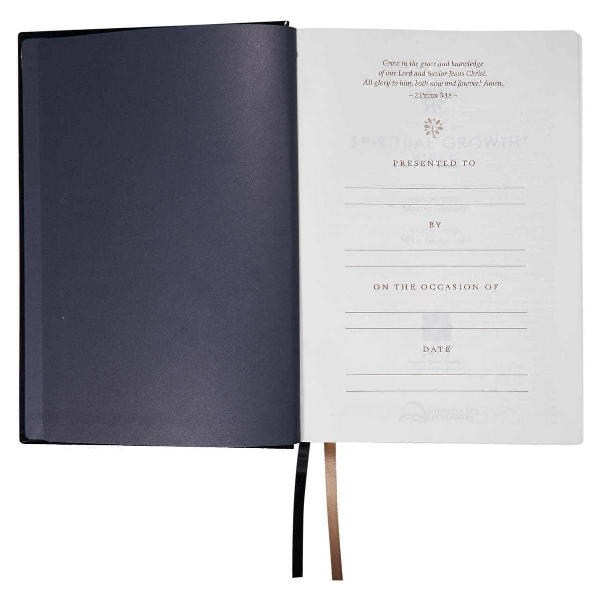 9781776371662_feature3 NLT The Spiritual Growth Bible Black Hardcover - Image 12