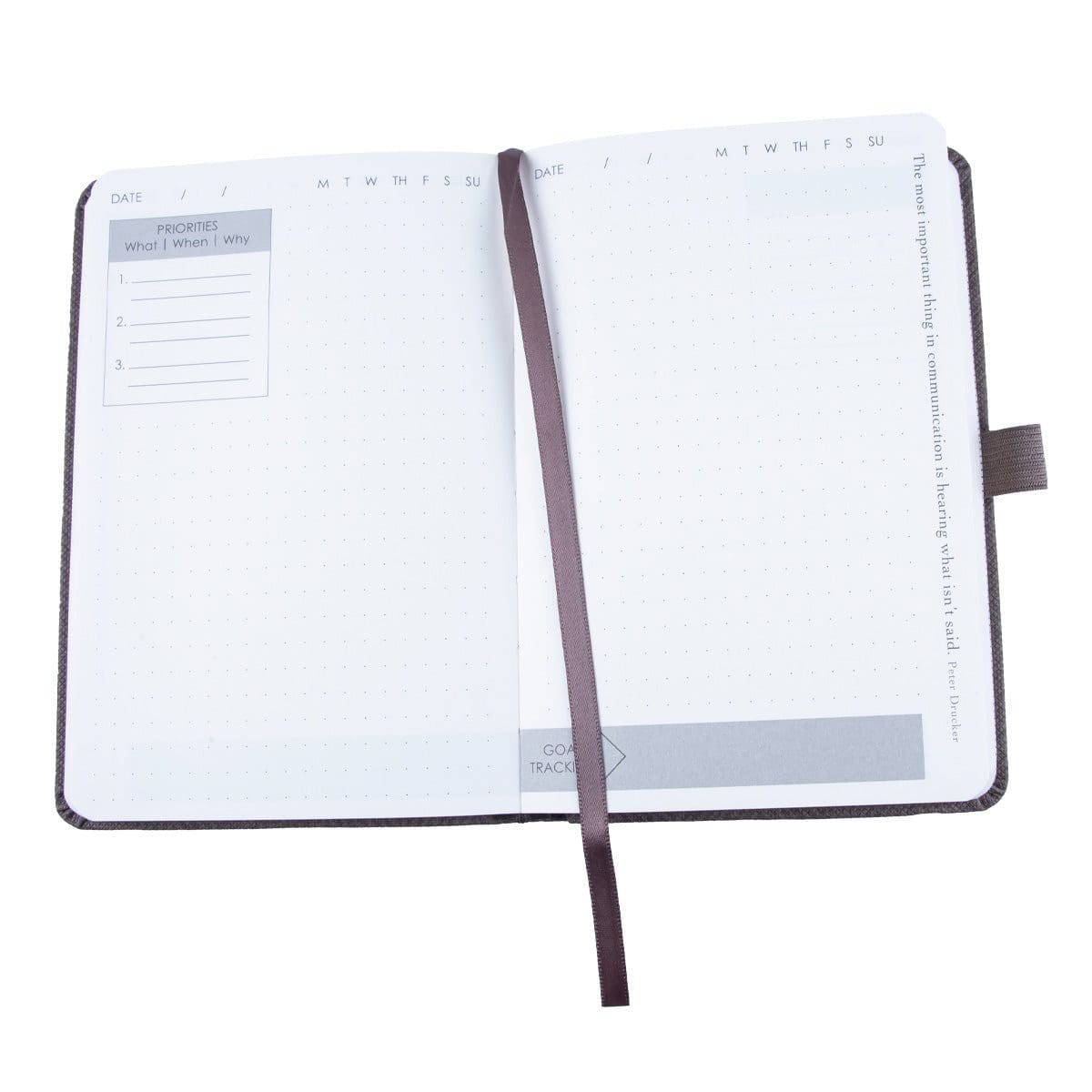 9781776371693_feature5 Baxter Undated Planner Pocket Edition Grey (Durable Synthetic Fiber Flexcover) - Image 12