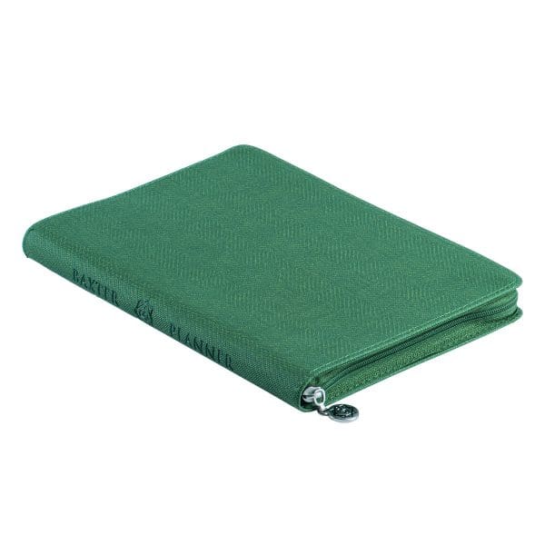 Baxter Undated Planner Premium Edition Green (Durable Synthetic Fibre Flexcover With Zip) - Image 11