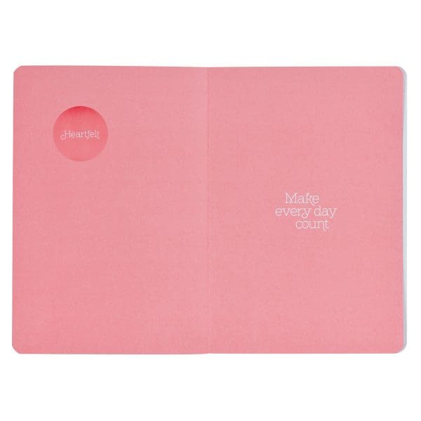 Shine Your Light Pink Petals Paperback Journal with Elastic Closure - Image 10