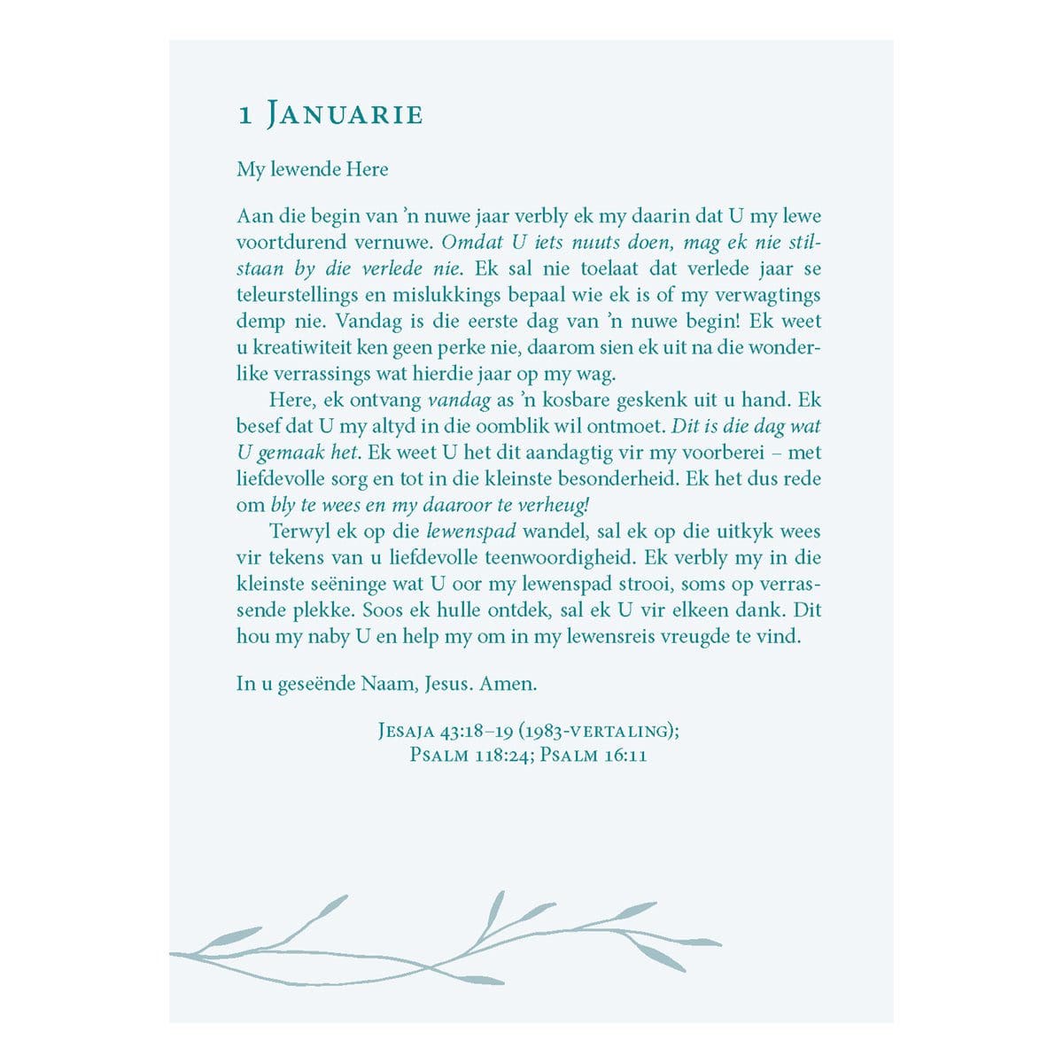 9781991237071_feature3 Jesus Luister: Dagstukkiegebede vir Vrede, Vreugde en Hoop (Hardeband) - Image 10