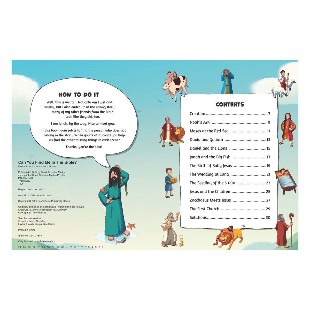 9781991237804_feature1 Can You Find Me in the Bible?: Find the Person Who Does Not Belong in the Story HC - Image 7