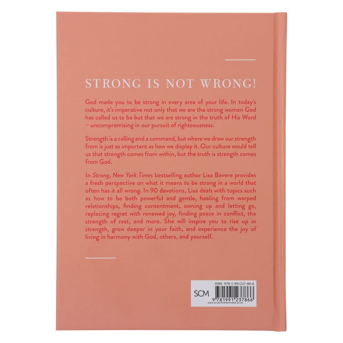 9781991237866_back Strong: Devotions to Live a Powerful and Passionate Life (Hardcover) - Image 9