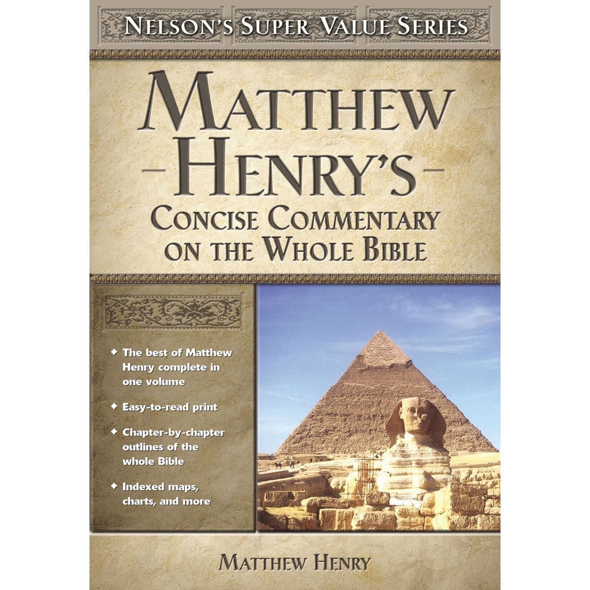 0785250476_front Super Value Matthew Henry's Concise Commentary on the Whole Bible (Hardcover) - Image 3