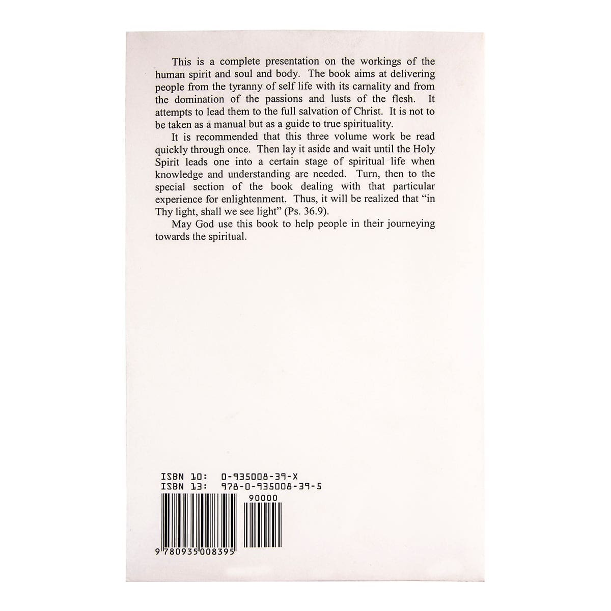 093500839X_back The Spiritual Man (Paperback) - Image 6