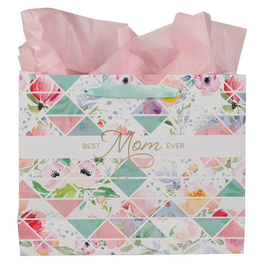 1220000321939_back Best Mom Ever Large Gift Bag With Card - Image 3