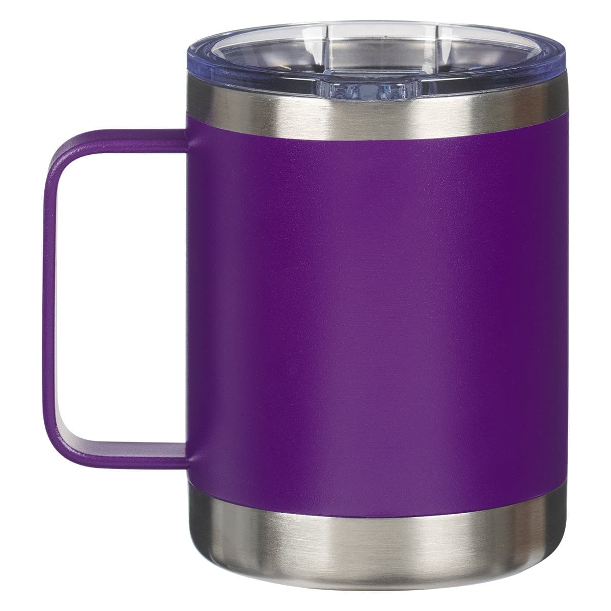 1220000324992_back Be Still and Know That I Am God Purple Stainless Steel Camp Style Mug - Image 6