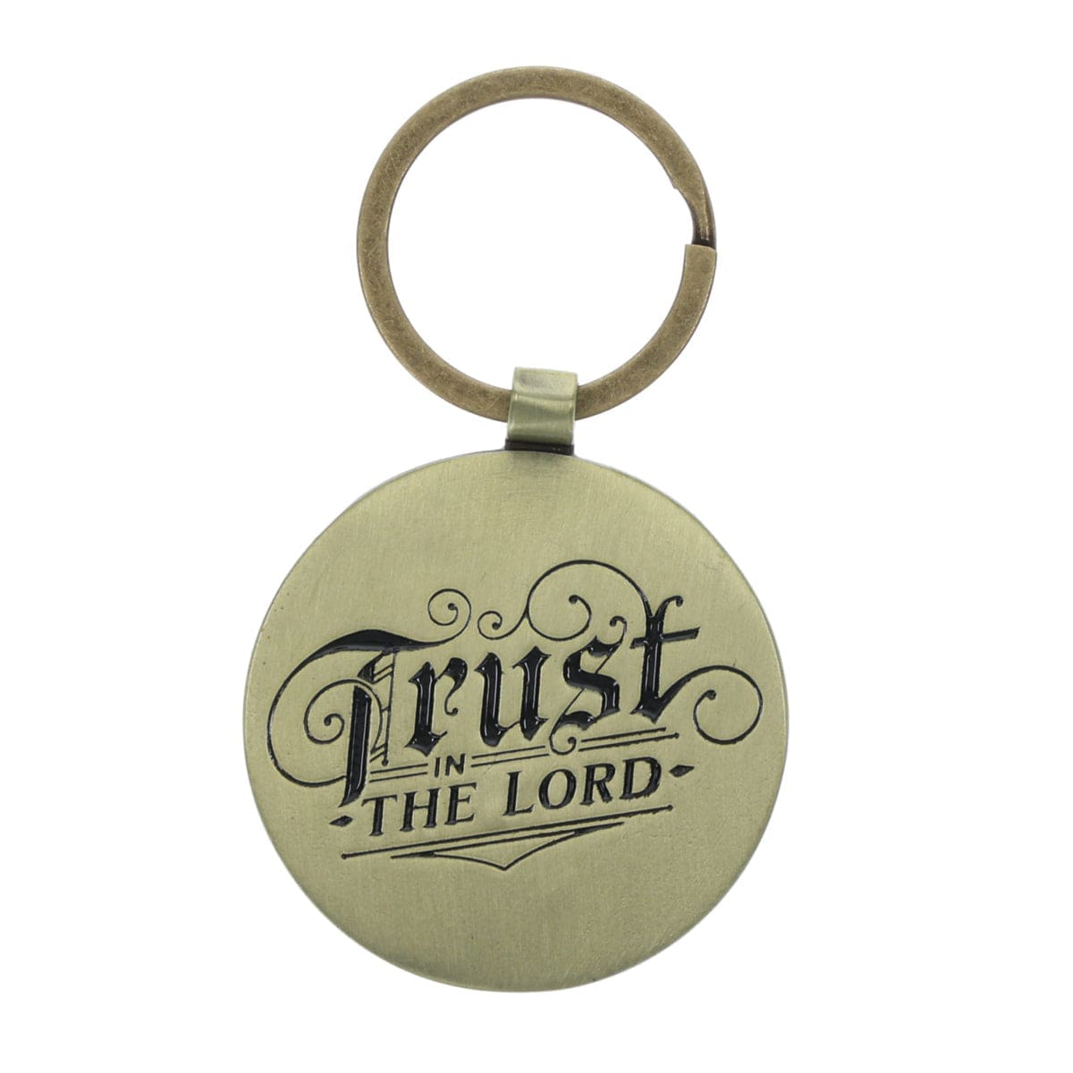 1220000325944_back Trust in the Lord Metal Key Ring - Image 6
