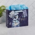 Grace Large Landscape Gift Bag with Gift Tag - Image 4