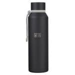 Stand Firm Black Stainless Steel Water Bottle - Image 5