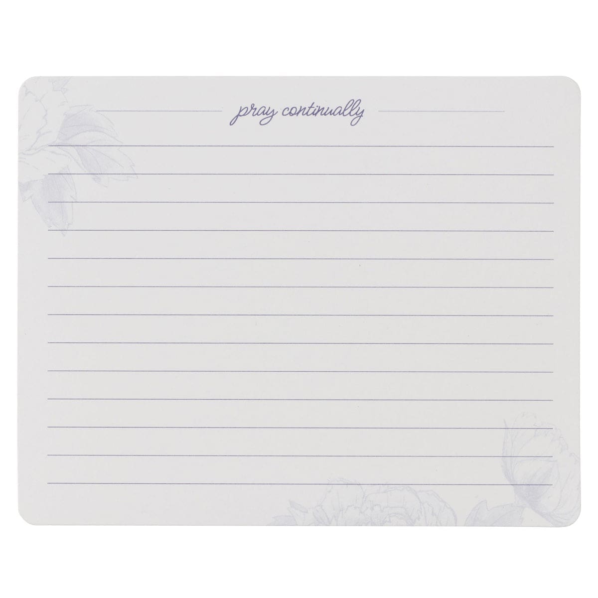 1220000327689_feature3 My Prayers Blue Floral Promise Cards in Tin - Image 8