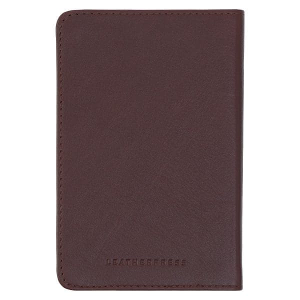 Leatherpress Cacao Brown Genuine African Leather Pocket Journal - Image 14