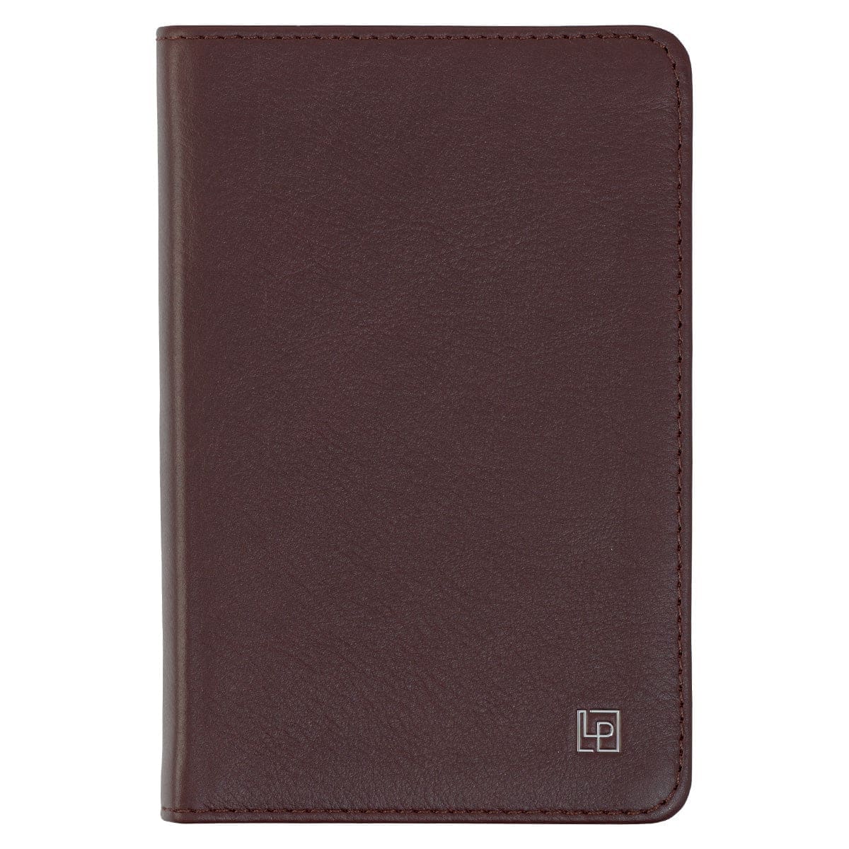 1230000122085_front Leatherpress Cacao Brown Genuine African Leather Pocket Journal - Image 13