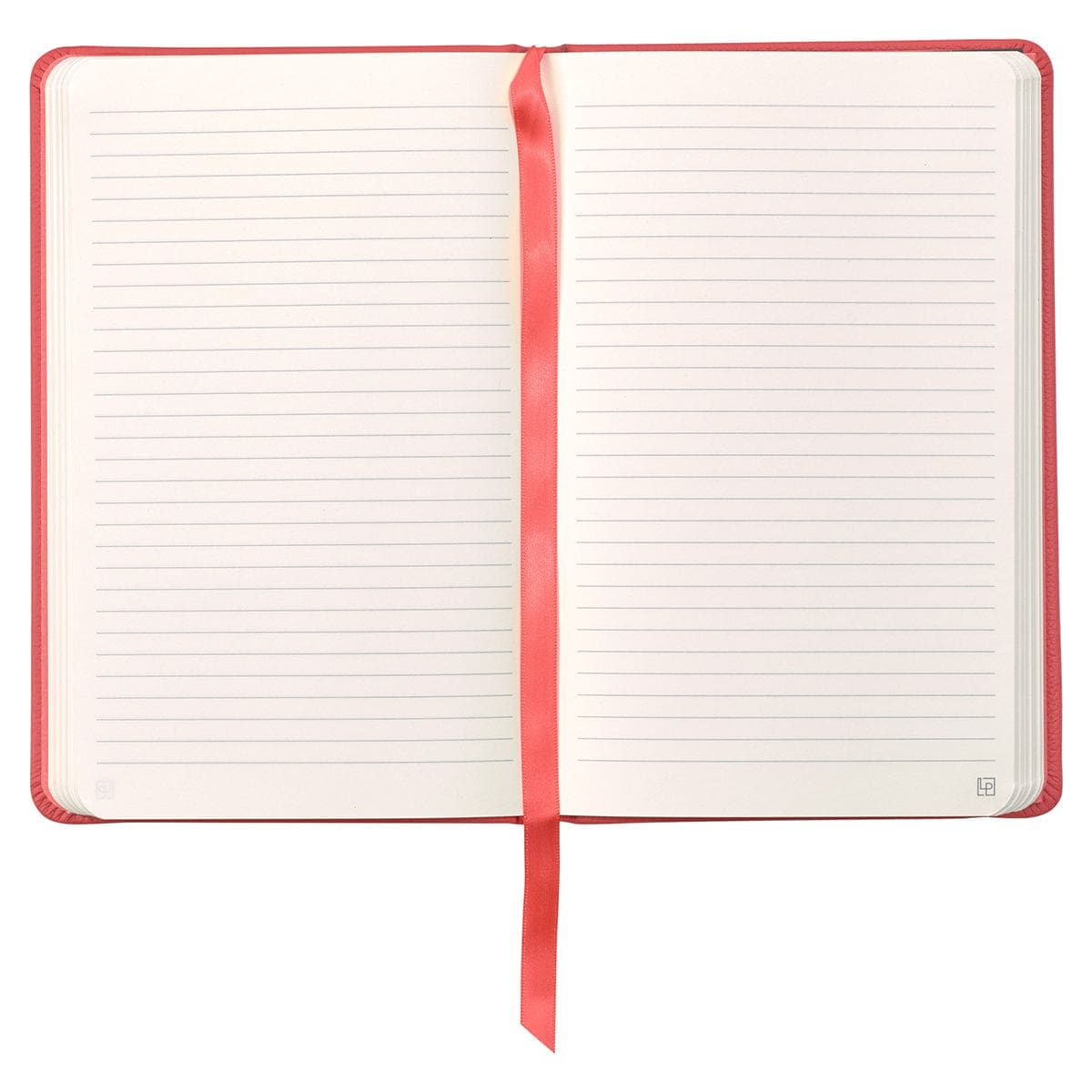 1230000122115_feature3 Leatherpress Coral Red Genuine African Leather Notebook - Image 17